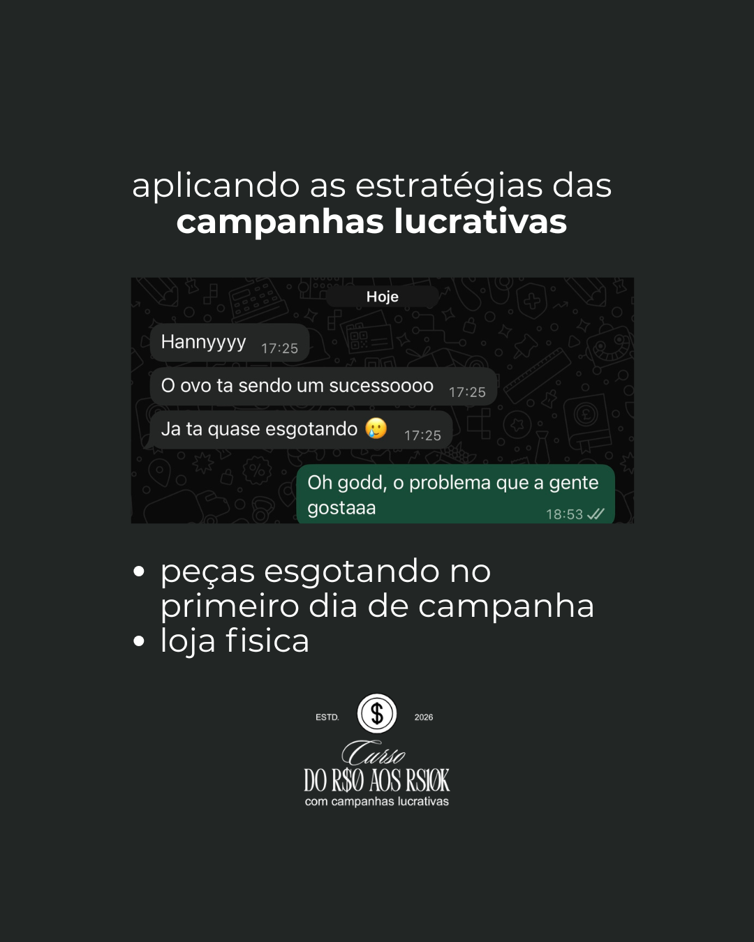 Depoimento de aluna 5